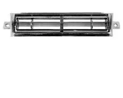 Ac Center Dash Vent Assembly, Chrome, New, 67 68 Camaro Firebird 1