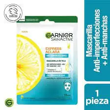 Skin Active Express Aclara, Mascarilla Facial, Anti Acne - Garnier 1