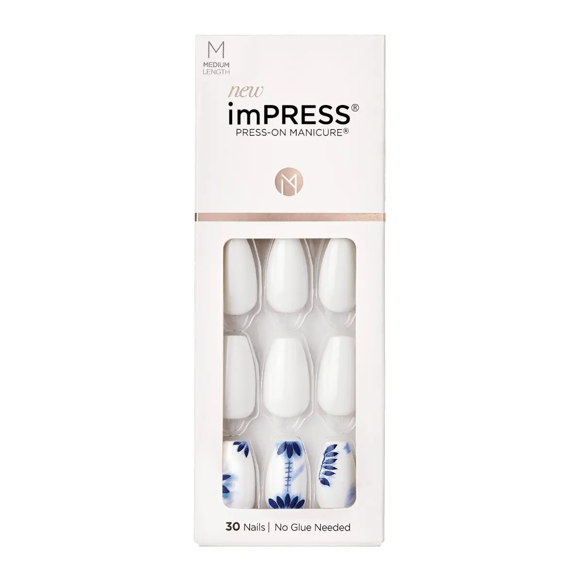 Tye Dye Uñas Postizas - Kiss Impress Nails 1