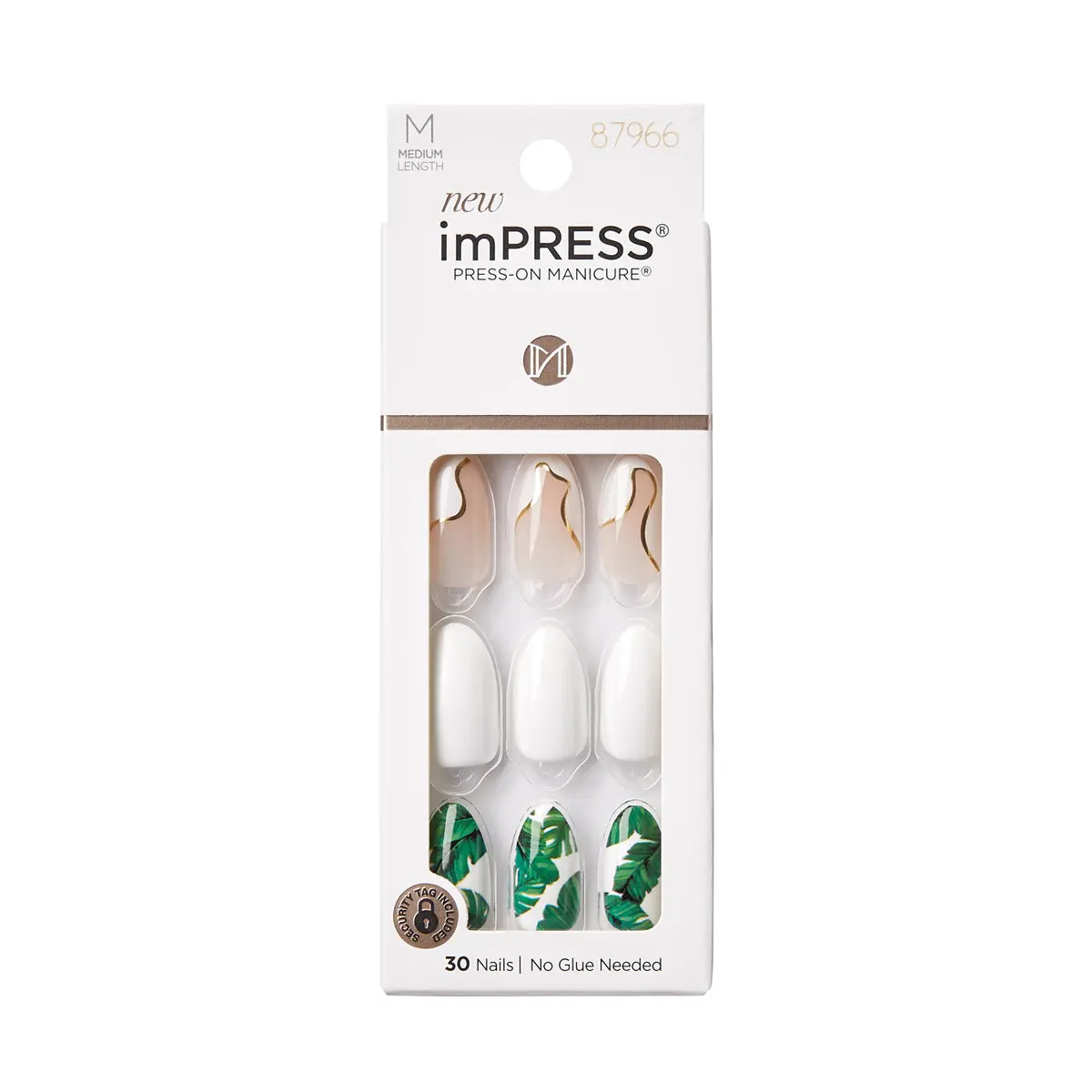 Impress Nails Uñas Postizas Tropical Vacay - Outlet Kiss 1