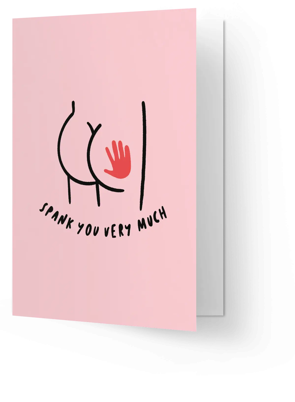 Spank You - Thank You Card 1