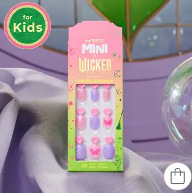 Uñas Postizas Para Niñas Wicked X Impress Nails Good News - Kiss 1