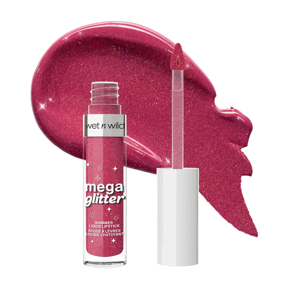 Labial Líquido Mega Glitter Shimmer - Wet N Wild 2