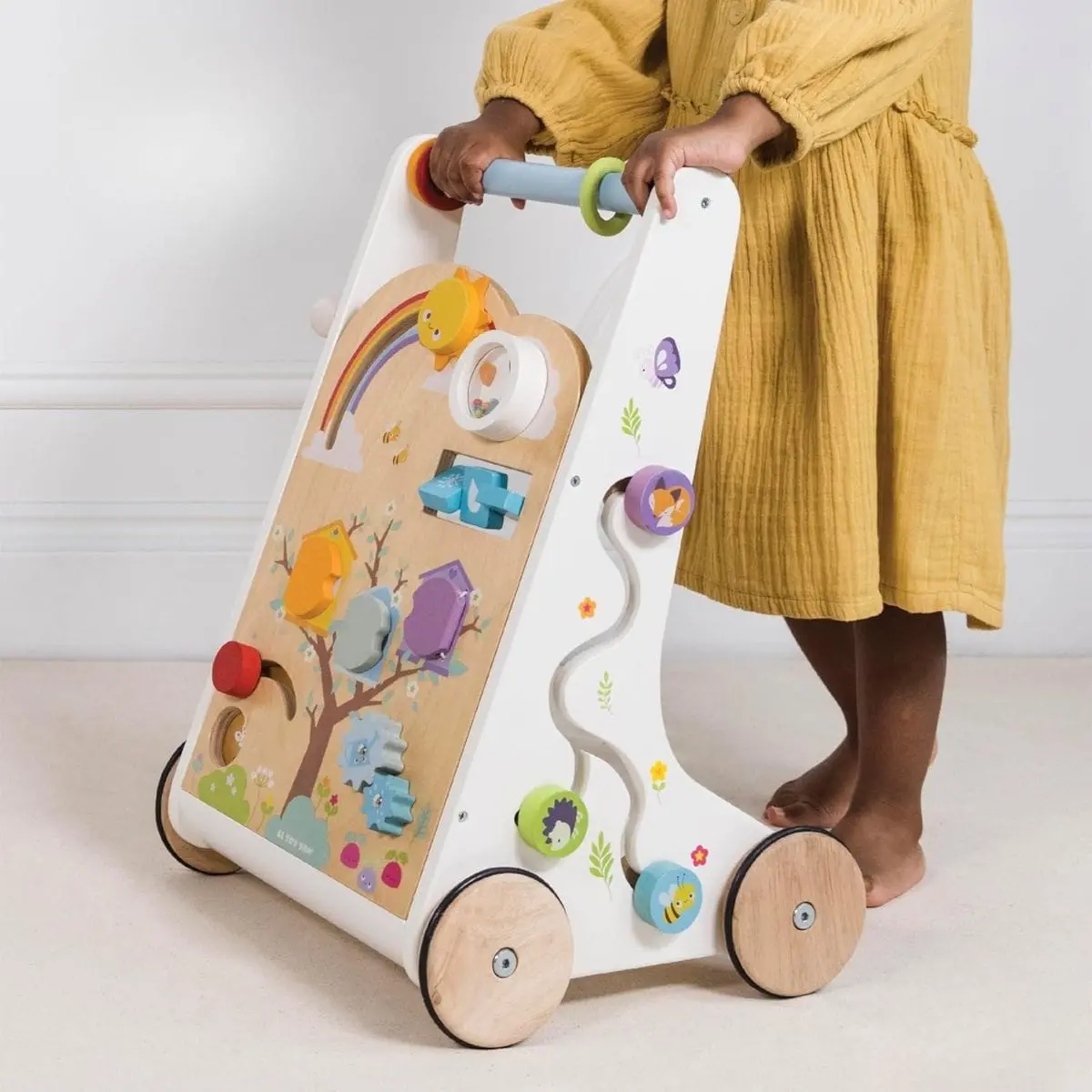 Le Toy Van Baby 10 Activity Walker Sensory Bead Wooden Educational Toy 1