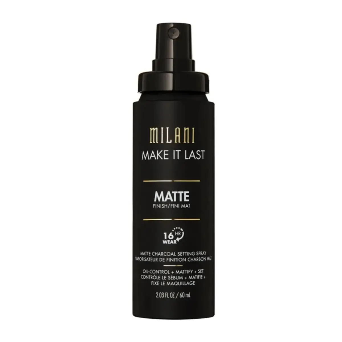 Make It Last Matte Charcoal Setting Spray - Milani 1