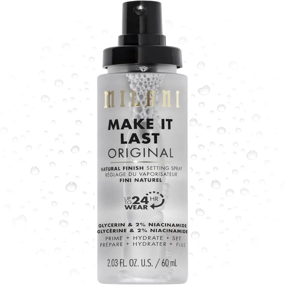 Make It Last Spray Fijador Prime + Correct + Set - Milani 1