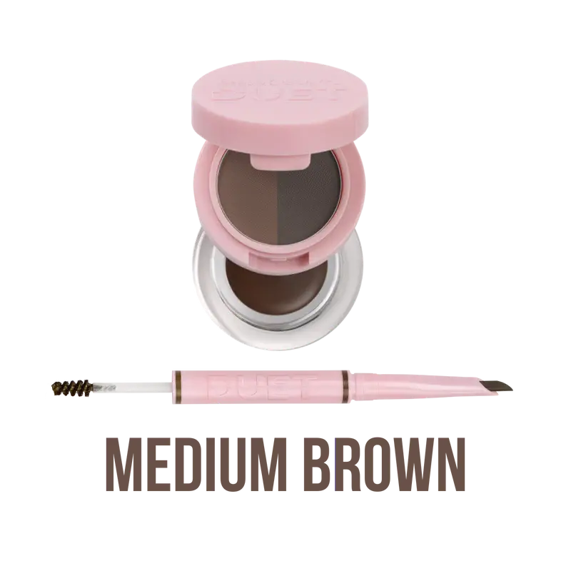 Duet Set De Cejas Medium Brown - Beauty Creations 1