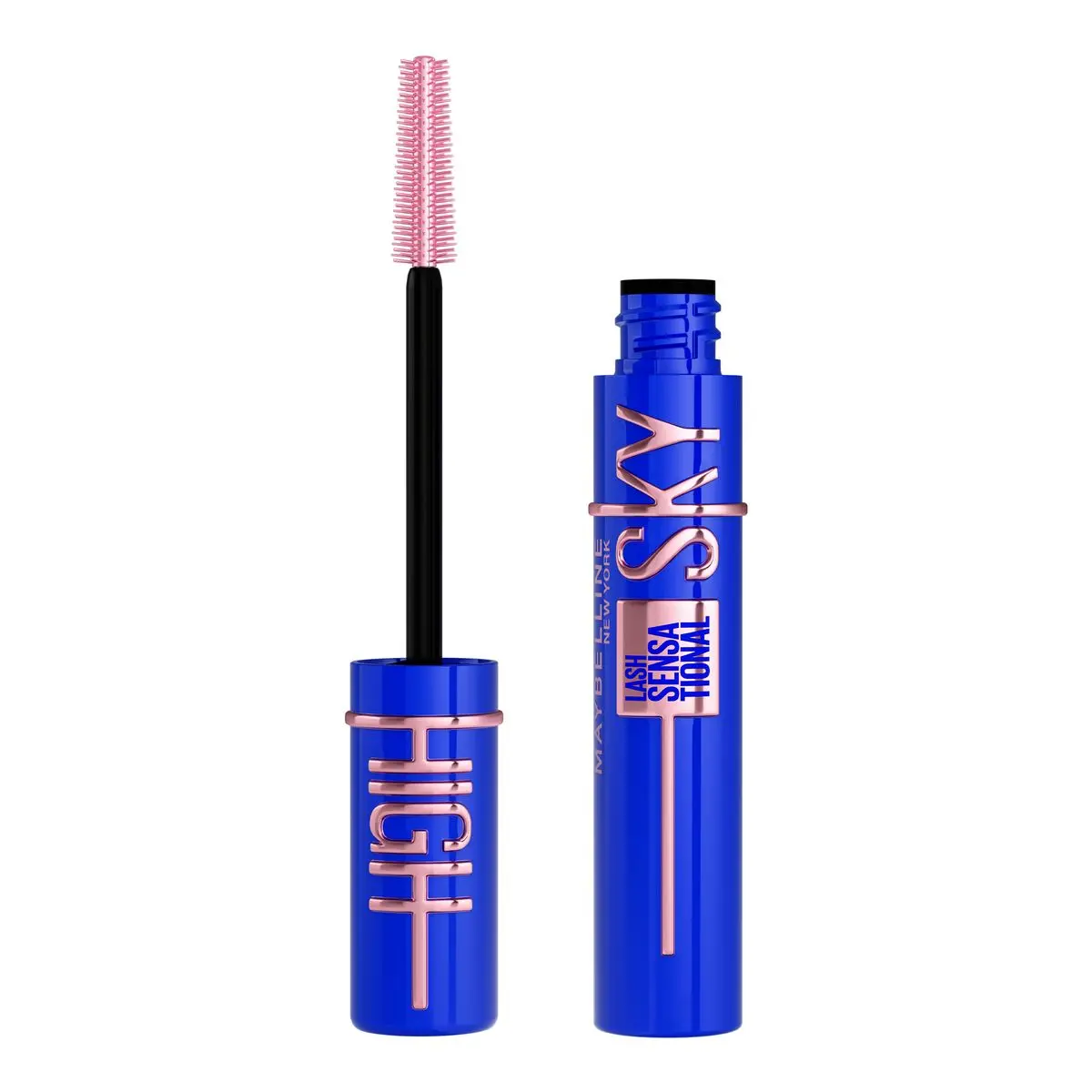 Mascara Para Pestañas Sky High Blue Mist  - Maybelline 1