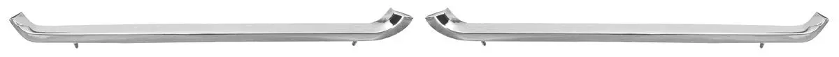 Front Valance Molding New Pair 68 Gto 1