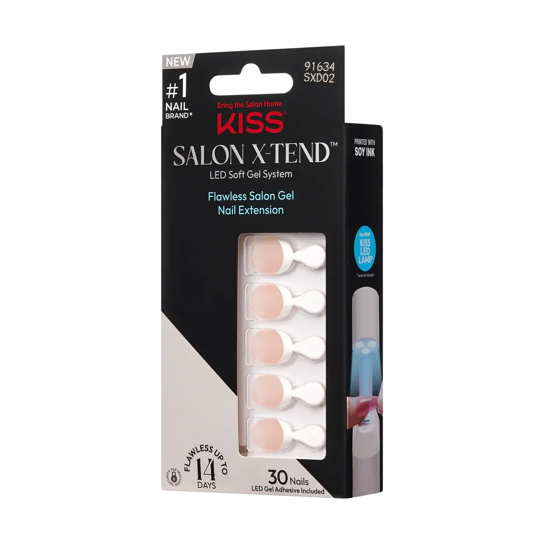 Uñas Postizas Salon X-Tend Nonsense - Kiss 1