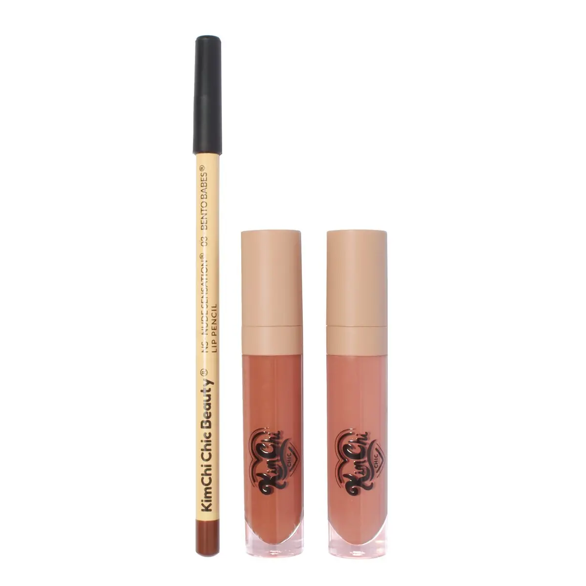 Nude Sensation "Bento Babes Lip Kit" - Kimchi X Plastique 1