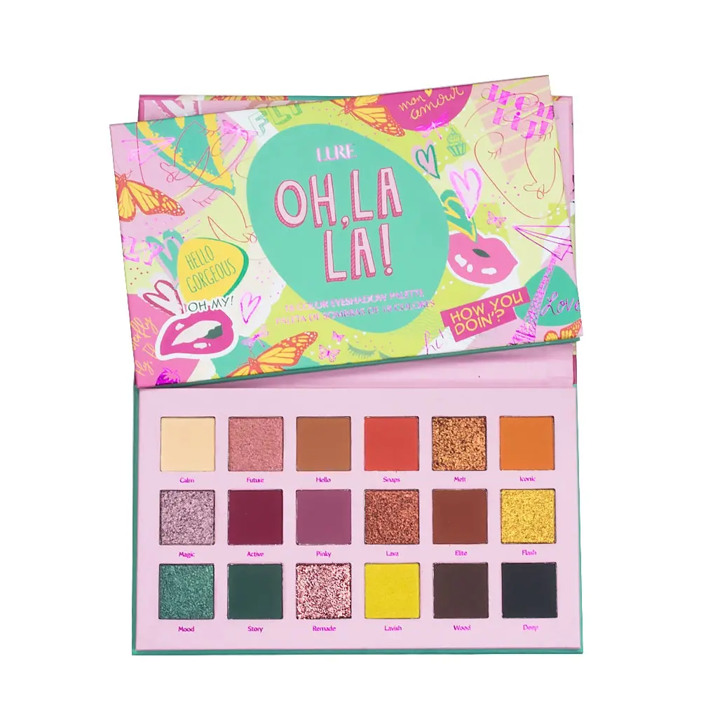 Oh Lala Girls Can 18 Color Shadow Palette - Lure 1