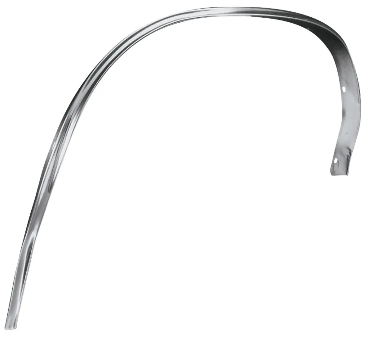 Wheel Opening Molding, Front, Left, Repro, 70-72 El Camino S-W 1