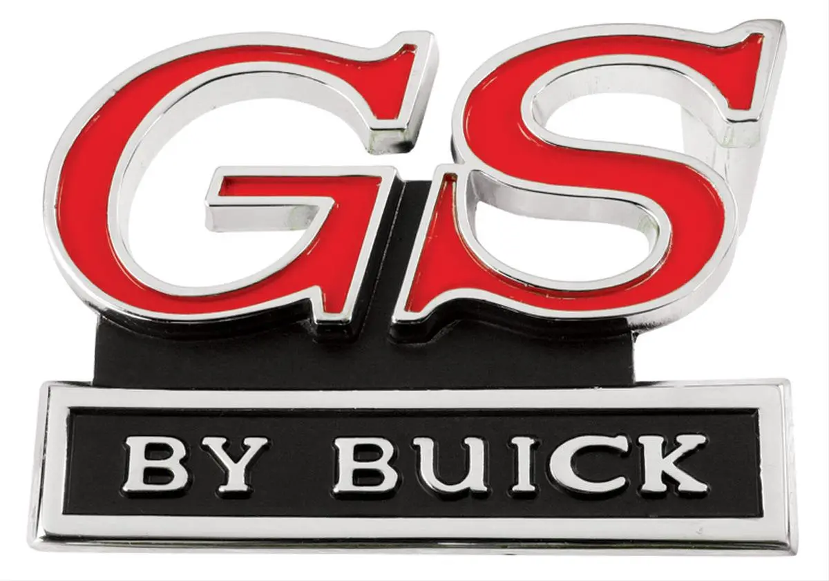 Grille Emblem (Gs By Buick) 72 Gran Sport 1