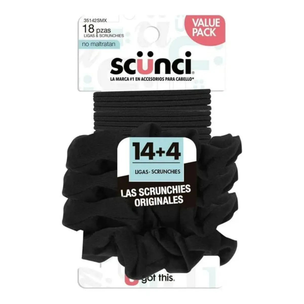 Pack Ligas Y Scrunchies 18 Pzas – Scunci 1