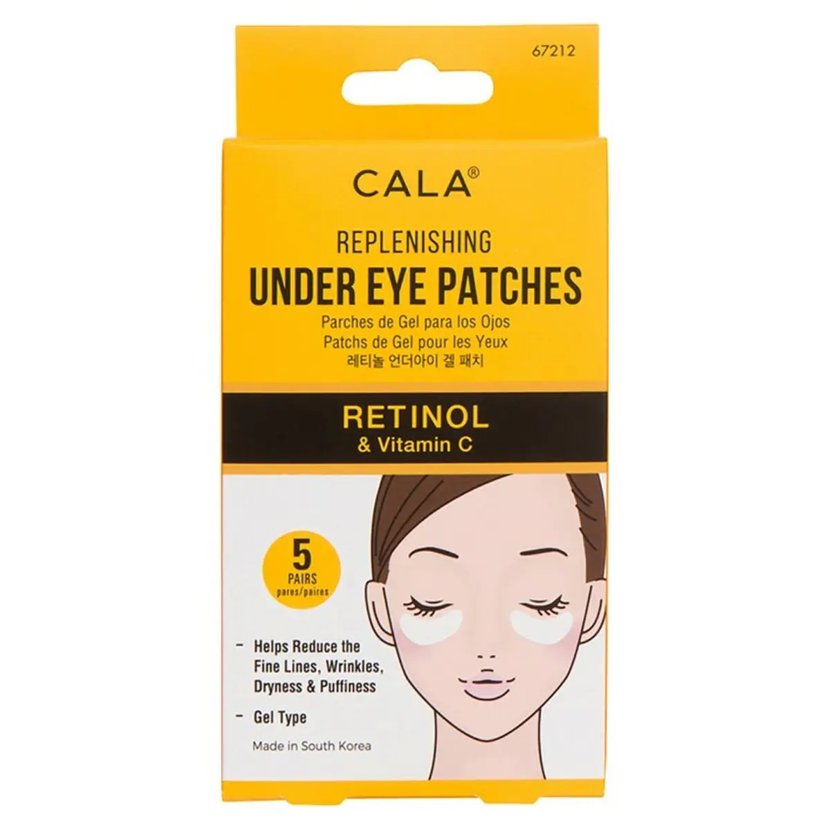 Parches Para Ojos Retinol Y  Vitamin C - Cala 1