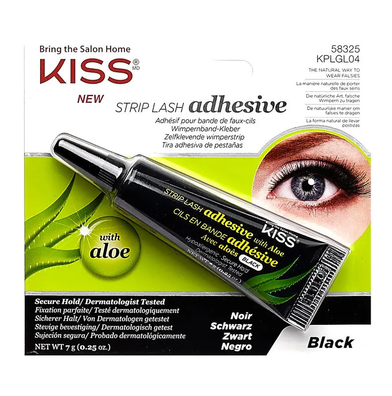 Pegamento De Pestañas Con Aloe - Kiss 1