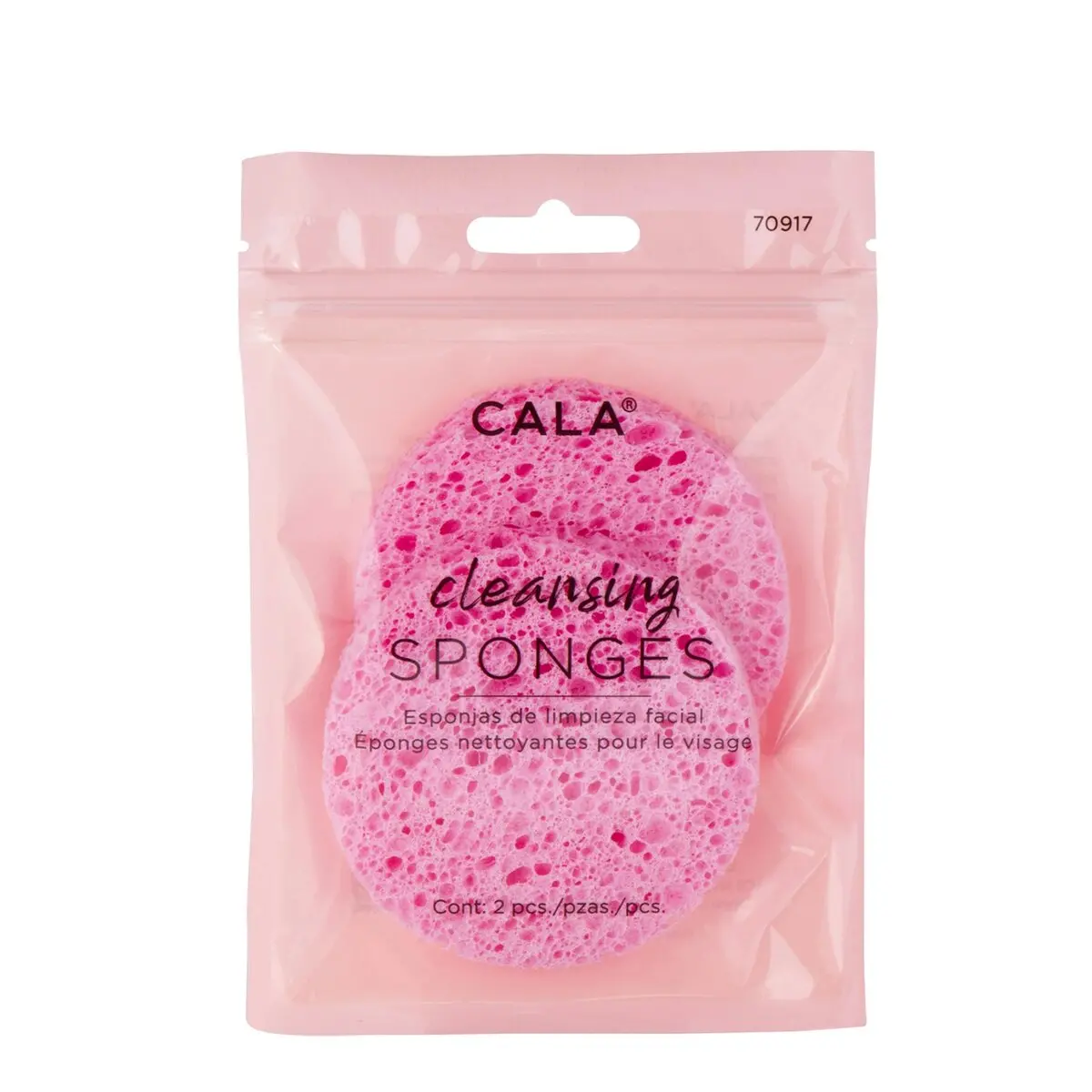 Esponjas Limpiadoras De Celulosa Rosa - Cala 1