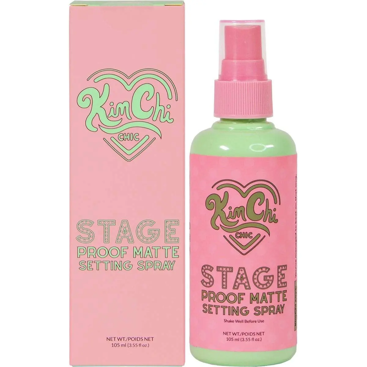 Pink-Mint Stage Proof Matte Setting Spray - Kimchi Chic 1