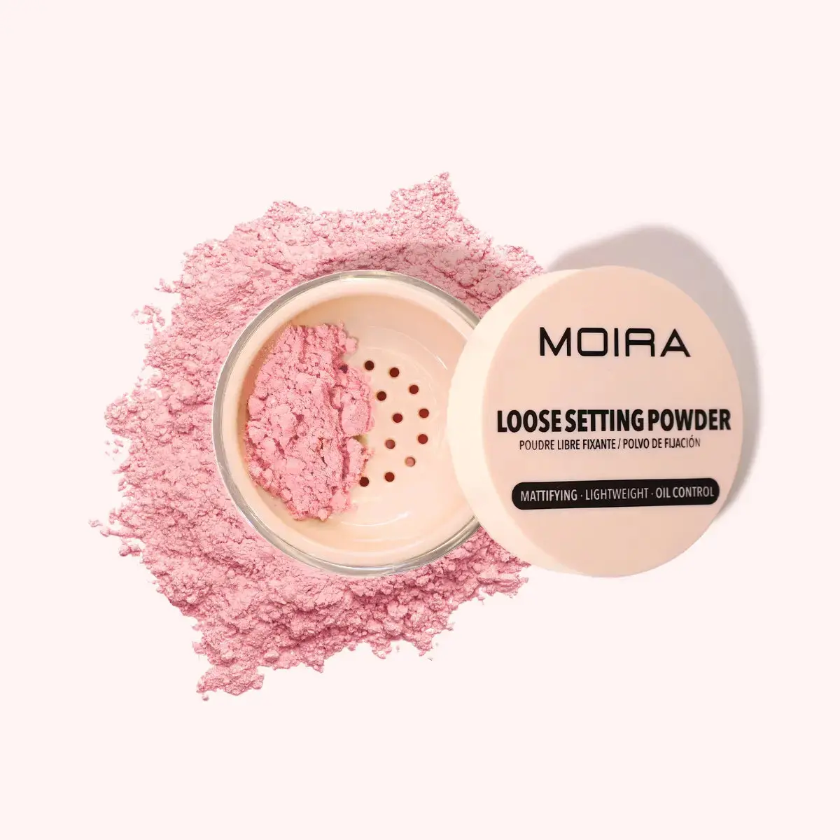 Polvo Fijador Loose Setting Powder 008 Pink - Moira 1