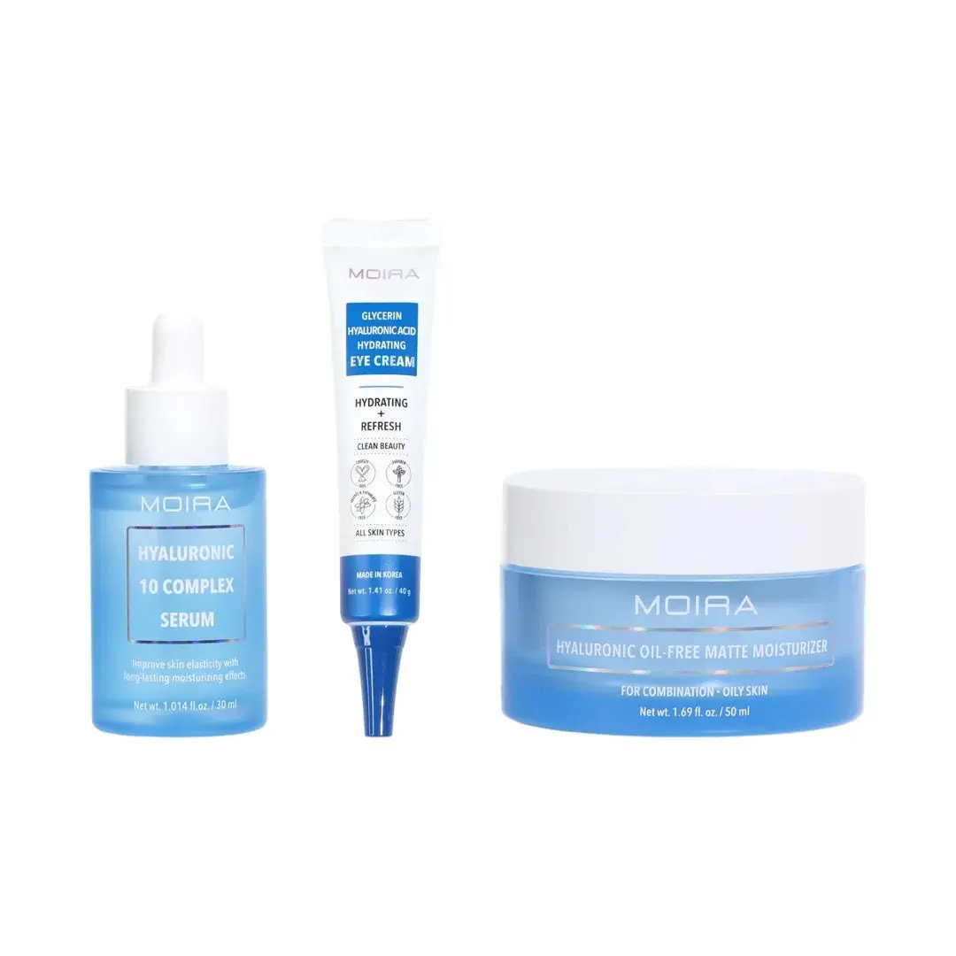 Kit Skincare Hidratante Ac Hialurónico - Moira 1