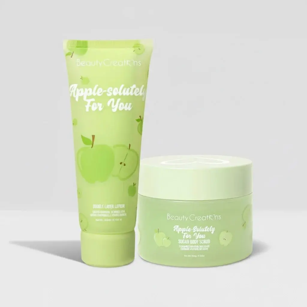 Duo Corporal Crema + Exfoliante Apple Solutely For You - Beauty Creations 1