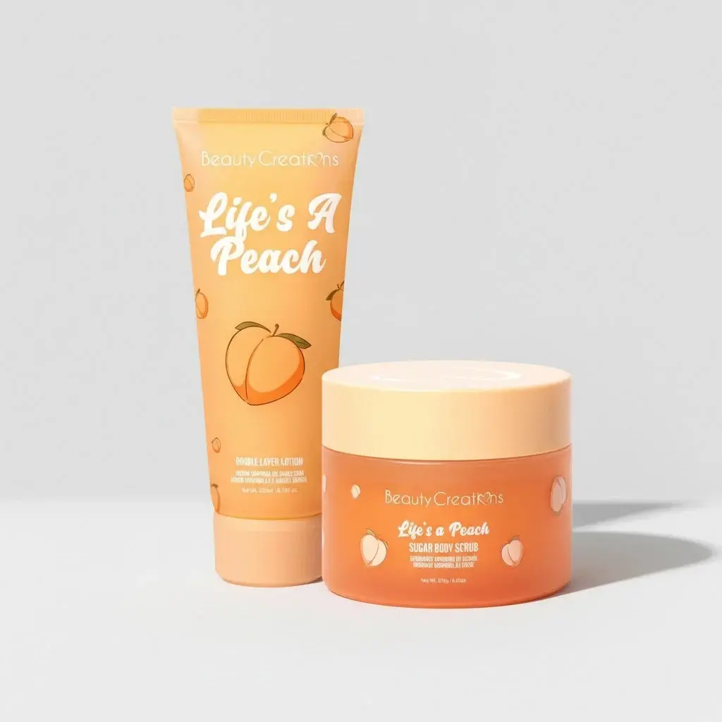 Duo Corporal Crema + Exfoliante Life´S A Peach - Beauty Creations 1