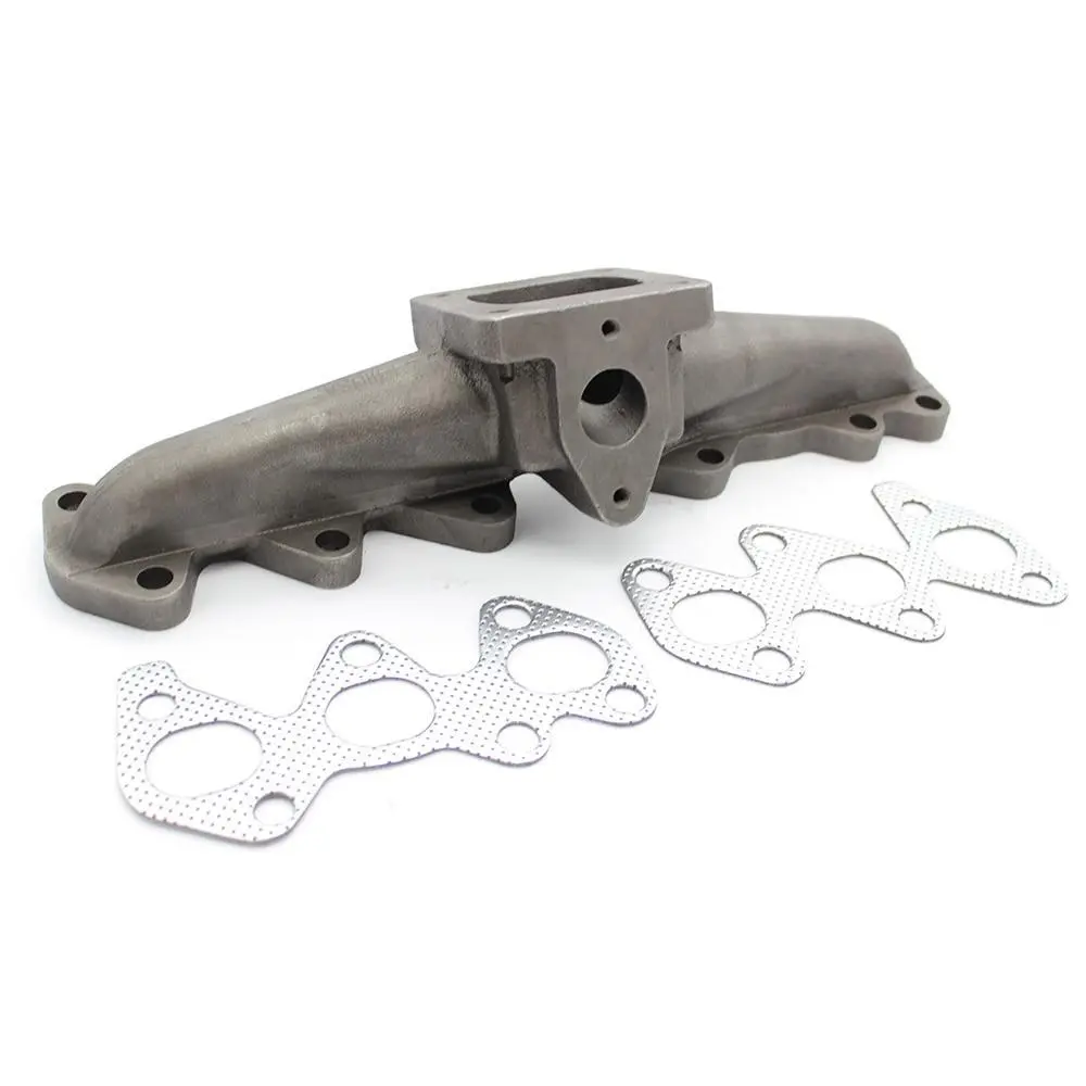 Cast Exhaust Manifold For 1993-1998 Toyota Supra Mk4 2Jz 2Jzgte 2Jz-Gte 2Jz T4 Flange Cast Iron Turbo Manifold For Lexus Is300 1