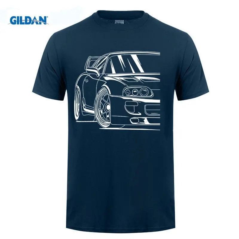 Mens Race Car 2Jz Jdm Toyota Supra Mk4 2Jzgte Tee Shirts S-Xxxl Men's T Shirts 100% Cotton Fabric 1