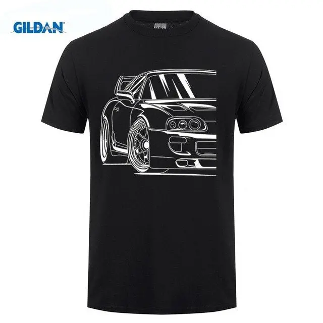 Mens Race Car 2Jz Jdm Toyota Supra Mk4 2Jzgte Tee Shirts S-Xxxl Men's T Shirts 100% Cotton Fabric 7