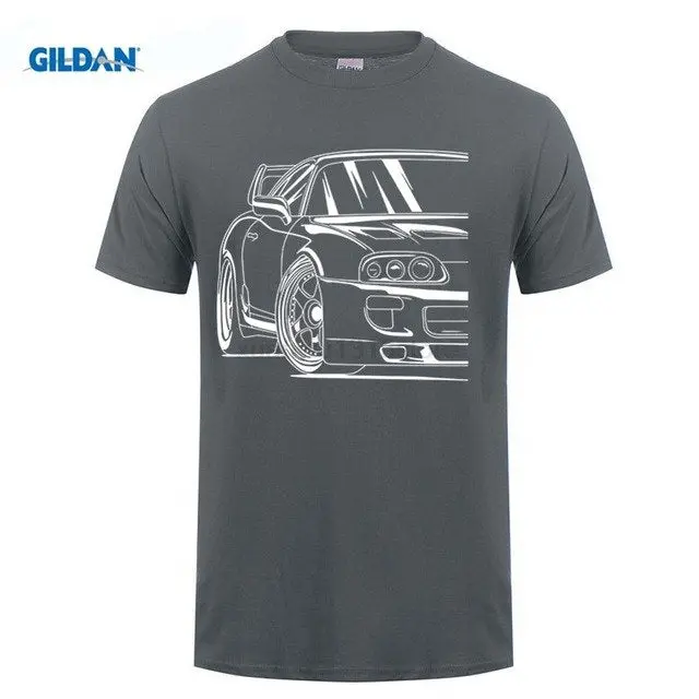 Men's Gildan 2JZ JDM Toyota Supra MK4 Race Car T-Shirt – Soft 100% Cotton, Sizes S to XXXL - Image 4