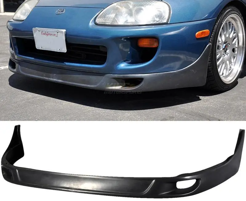 1993-2002 Toyota Supra Mk4 Mkiv Trd Style Jdm Front Bumper Lip Spoiler Kit Poly Urethane 1