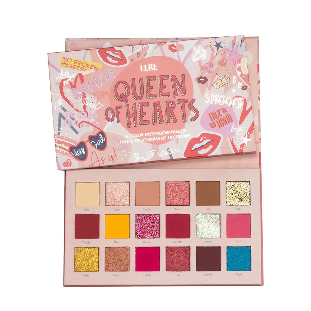 Queen Of Hearts Girls Can 18 Color Shadow Palette - Lure 1