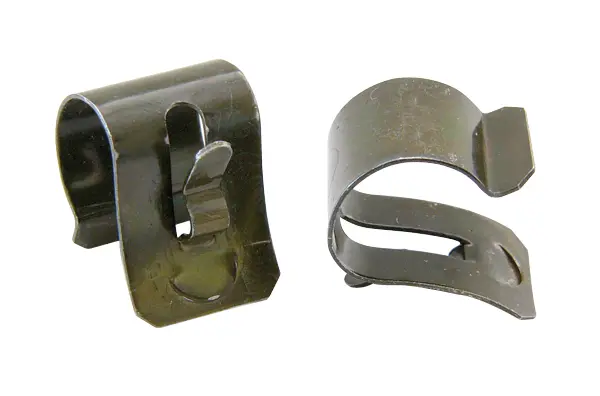 Overflow Hose Retainers ,New Pair 65-92 1