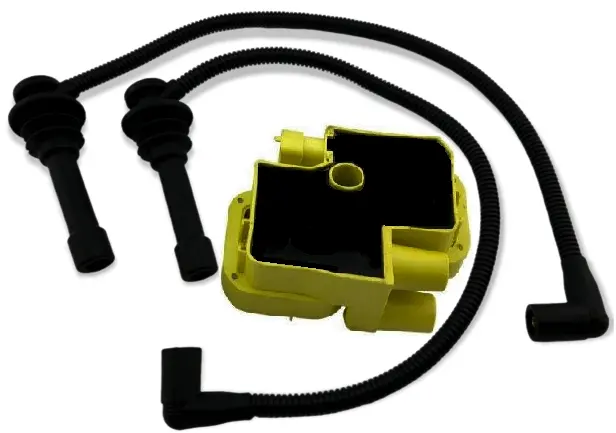Ignition Coil & Spark Plug Wires For 14+ Ace Rzr Rs1 900 1000 Turbo Xp S 4017694 1