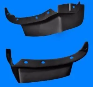 Front Bumper Corner Fillers ,Fiberglass Pair 78-87 Elcamino Malibu 1