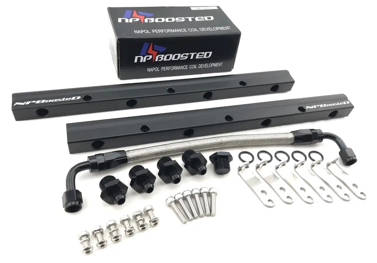 1997-17 Fuel Rail Kit For Aftermarket Aluminum Ls1 Ls2 Ls6 V8 5.7 6.2 Manifolds 1