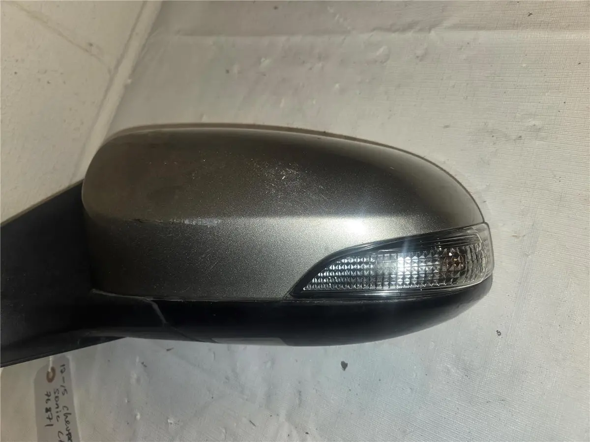 12-15 Chevrolet Sonic Lh Driver Left Heated Side View Mirror Power Silver Oem 1