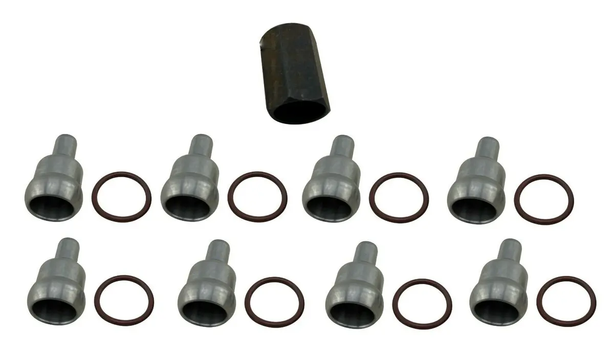 Oil Rail Line Ball Tube Repair For 03+ F250 F350 F450 E350 Excursion Diesel 6.0L 1