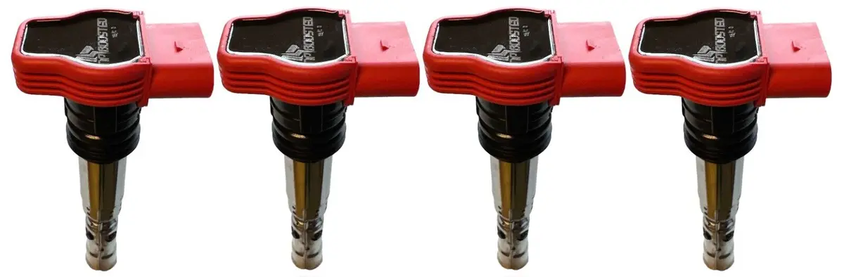 4 Pack Ignition Coils For Beetle Golf Jetta Passat A4 Tt 1.8L A6 Allroad 2.7L V6 1
