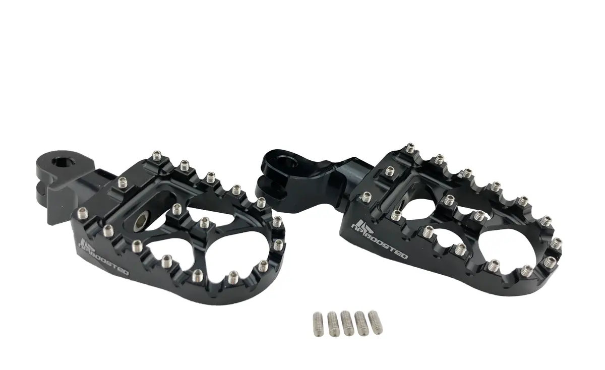 Bobber Wide Front Foot Pegs Mx Style Triumph Bonneville Speedmaster Adventurer 1