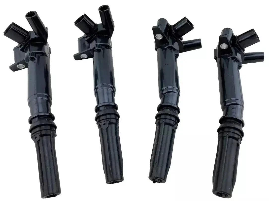 4 Pack Ignition Coils Right / Passenger Side For 10-17 F150 F250 F350 Super Duty 1