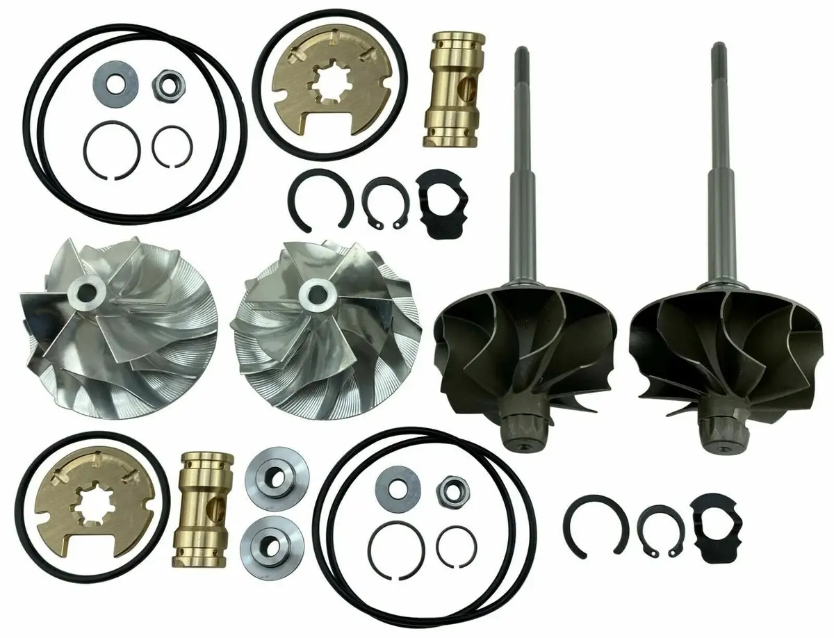Fits 2013-2016 F-150 3.5L V6 Ecoboost Turbo Rebuild Kit Repair 6+6 Billet Wheels 1
