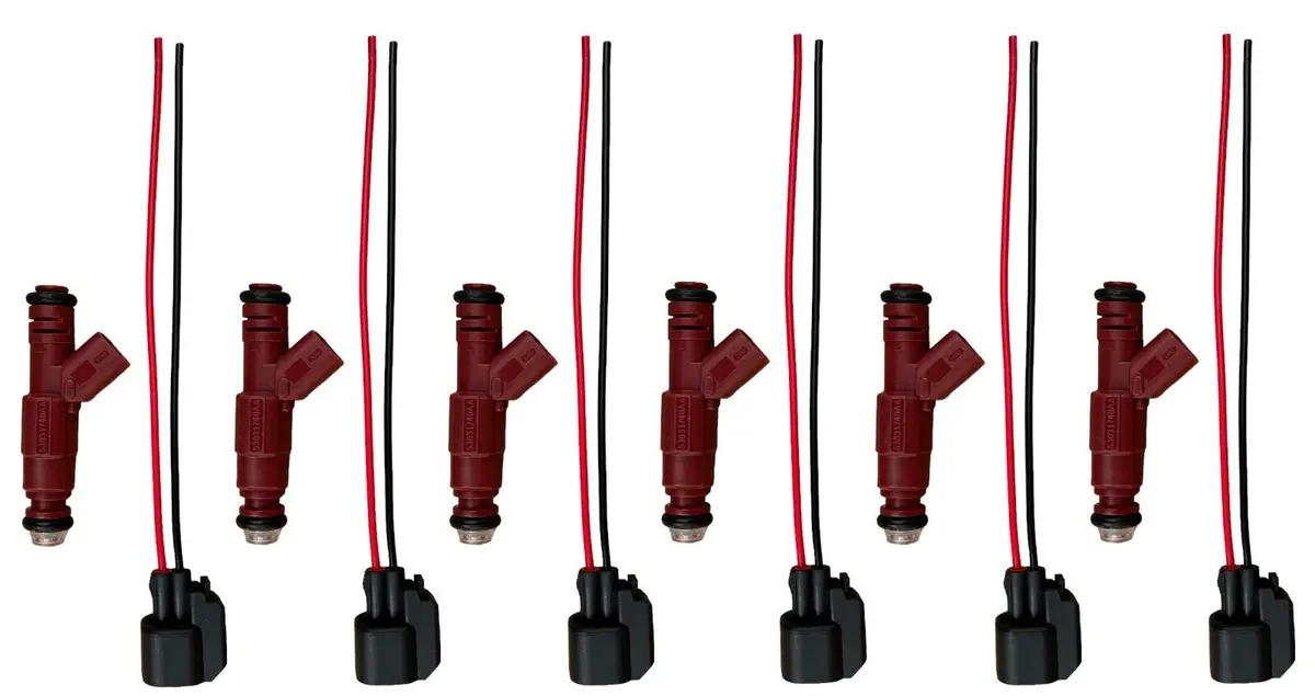 Fuel Injectors Set 6 Fits 2000-2003 Ram Van 1500 2500 Dakota 3.9L V6 0280155934 1