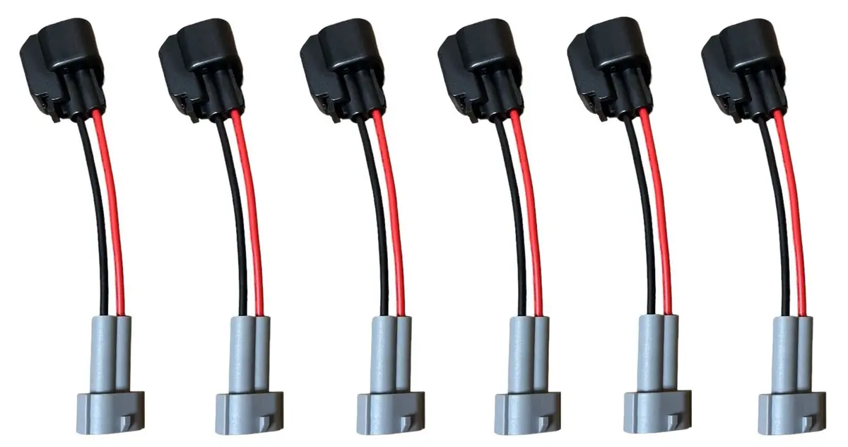 Fuel Injector Adapter Clips Fits Nissan To Bosch Id Fic Ev6 Ev14 Uscar 350Z 370Z 1