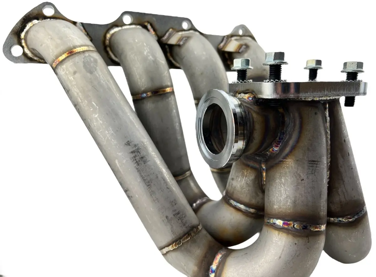 T3 Top Mount Equal Length Turbo Manifold 44Mm Fits Civic B16 B18 Integra Crv B20 2