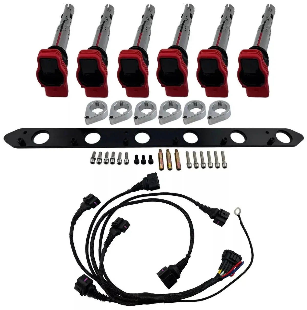 Ignition Coil Pack Wire Harness Conversion Bracket Coils Wiring Fits Rb25det Neo 1
