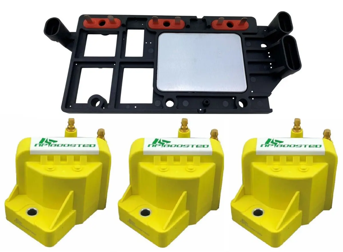 Ignition Coil Pack & Control Module Kit For Chevy Pontiac Buick Olds Isuzu Dr39 1