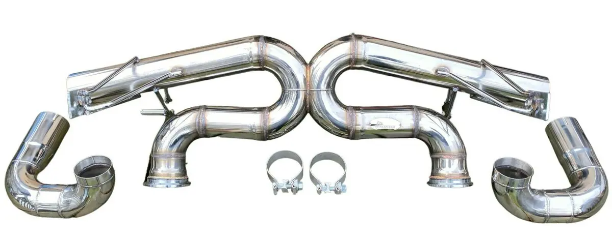 Hiflow X-Pipe 3" Stainless Catback Exhaust System For Audi R8 2008-2015 5.2L V10 1