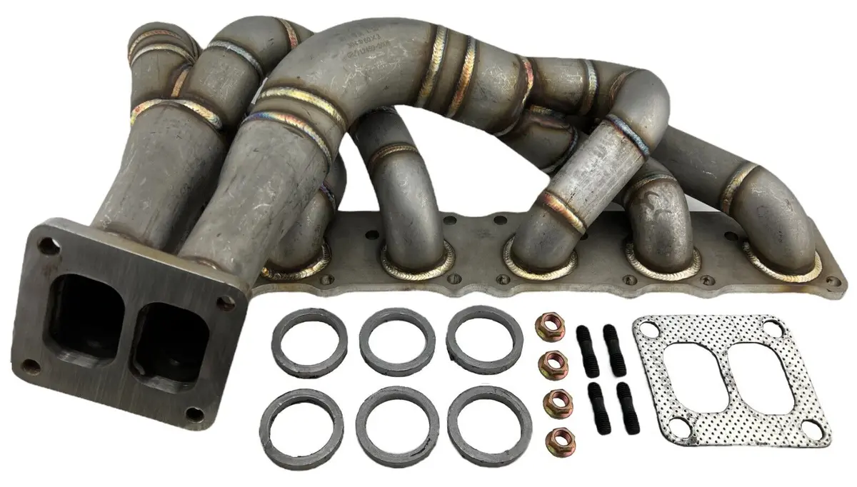 T4 Single Turbo Conversion Exhaust Header Kit For N54 135I 335I 535I Awd Z4 3.0L 1
